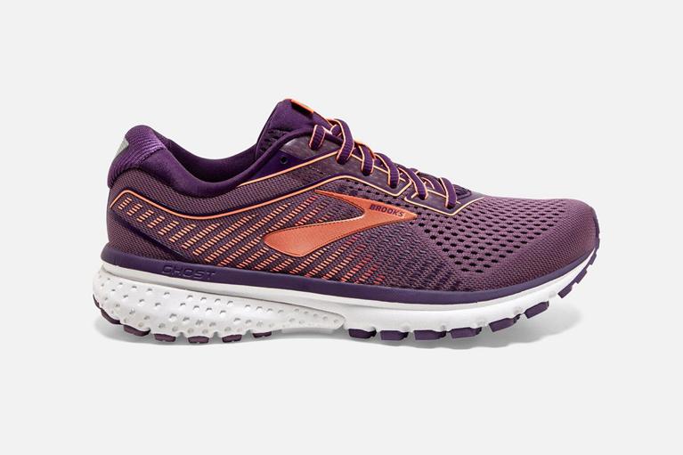 Brooks Ghost 12 Road Running Shoes - Women's - Pink (92467-YJQS)